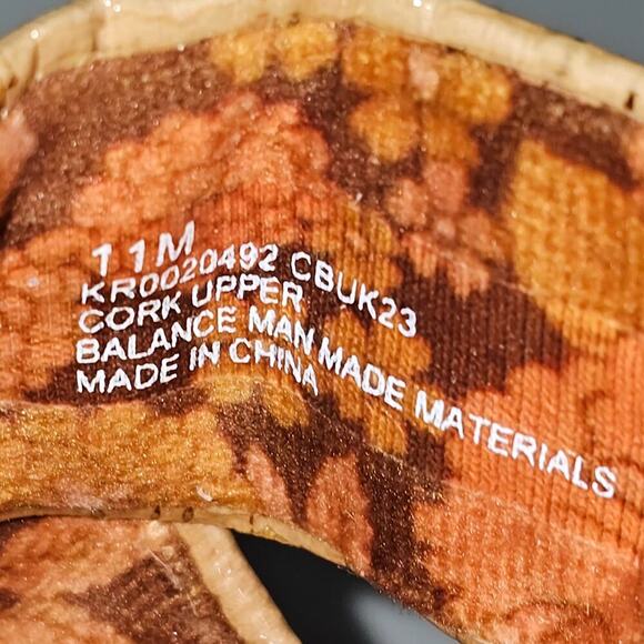 NEW Korks Kork Ease Calda Sandal Platform Chunky Heel Patent Cork Womens Size 11 - Picture 12 of 13